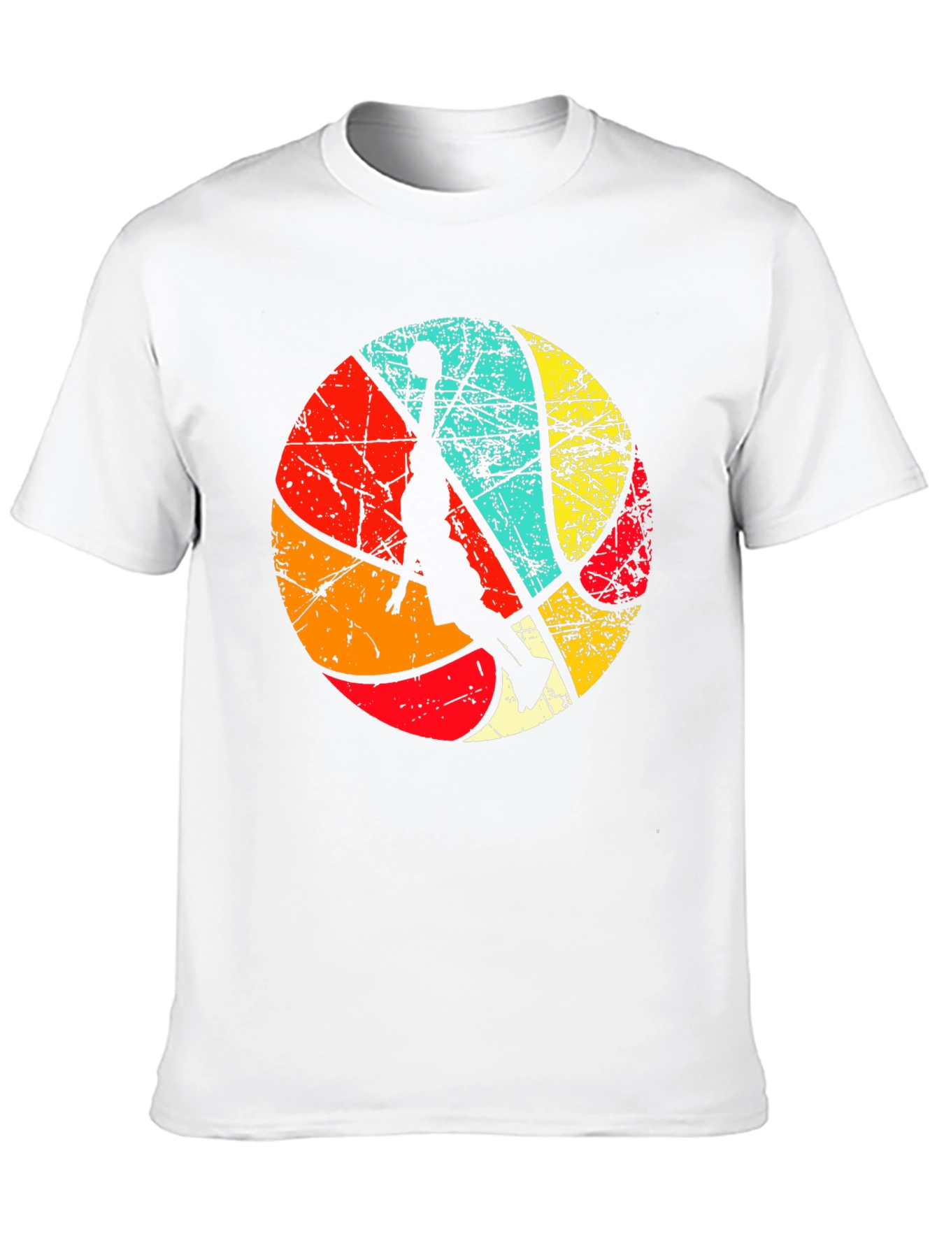 Retro Basketball Player Graphic Tee