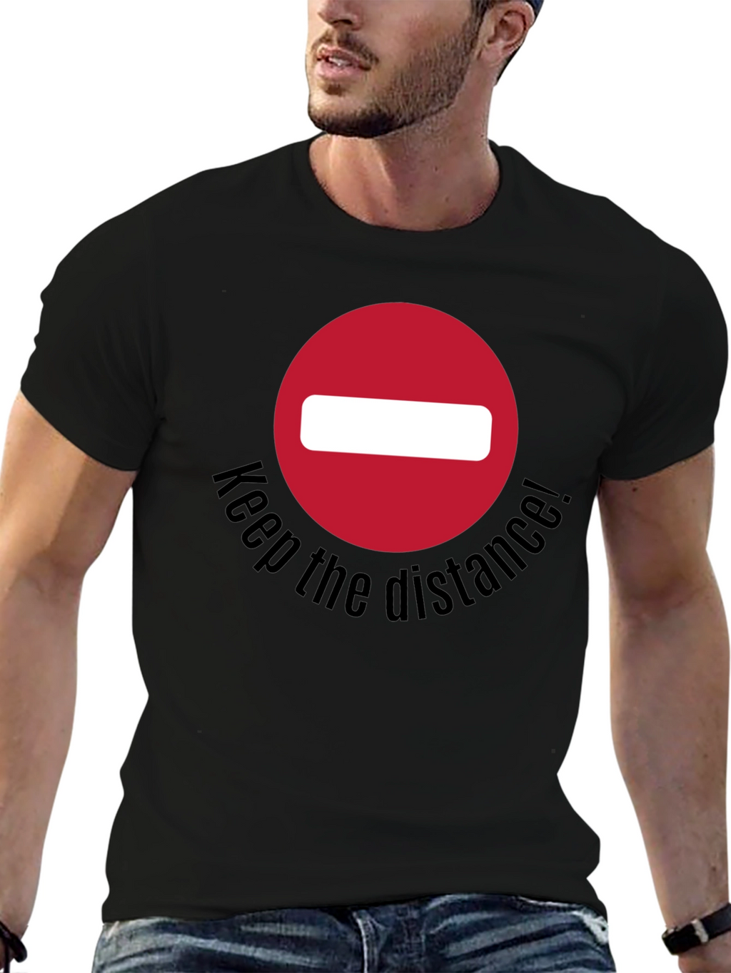 Keep The Distance T-Shirt - Social Distancing Tee