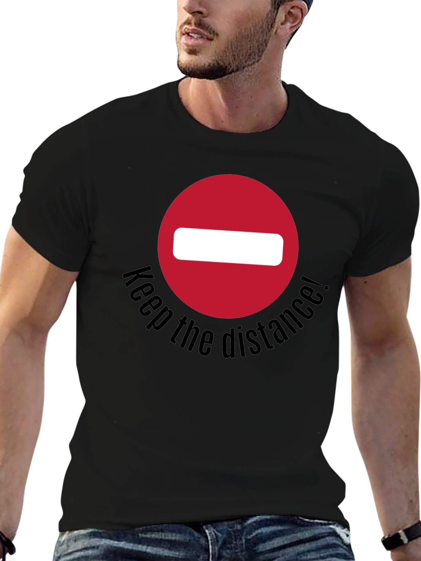 Keep The Distance T-Shirt - Social Distancing Tee