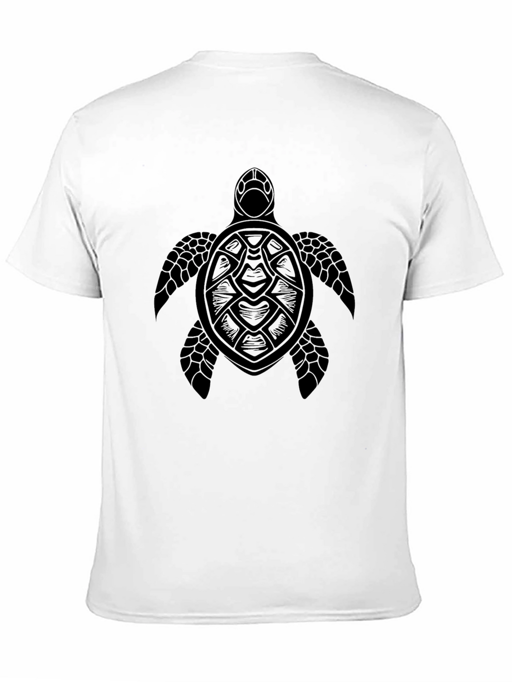 Black Turtle Graphic Tee - Stylish Comfort