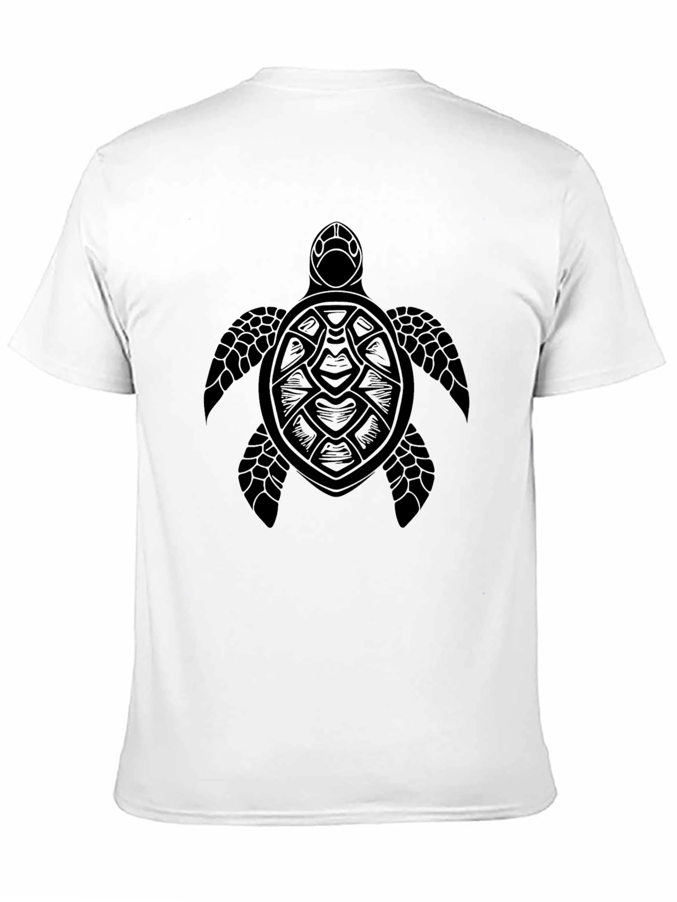 Black Turtle Graphic Tee - Stylish Comfort