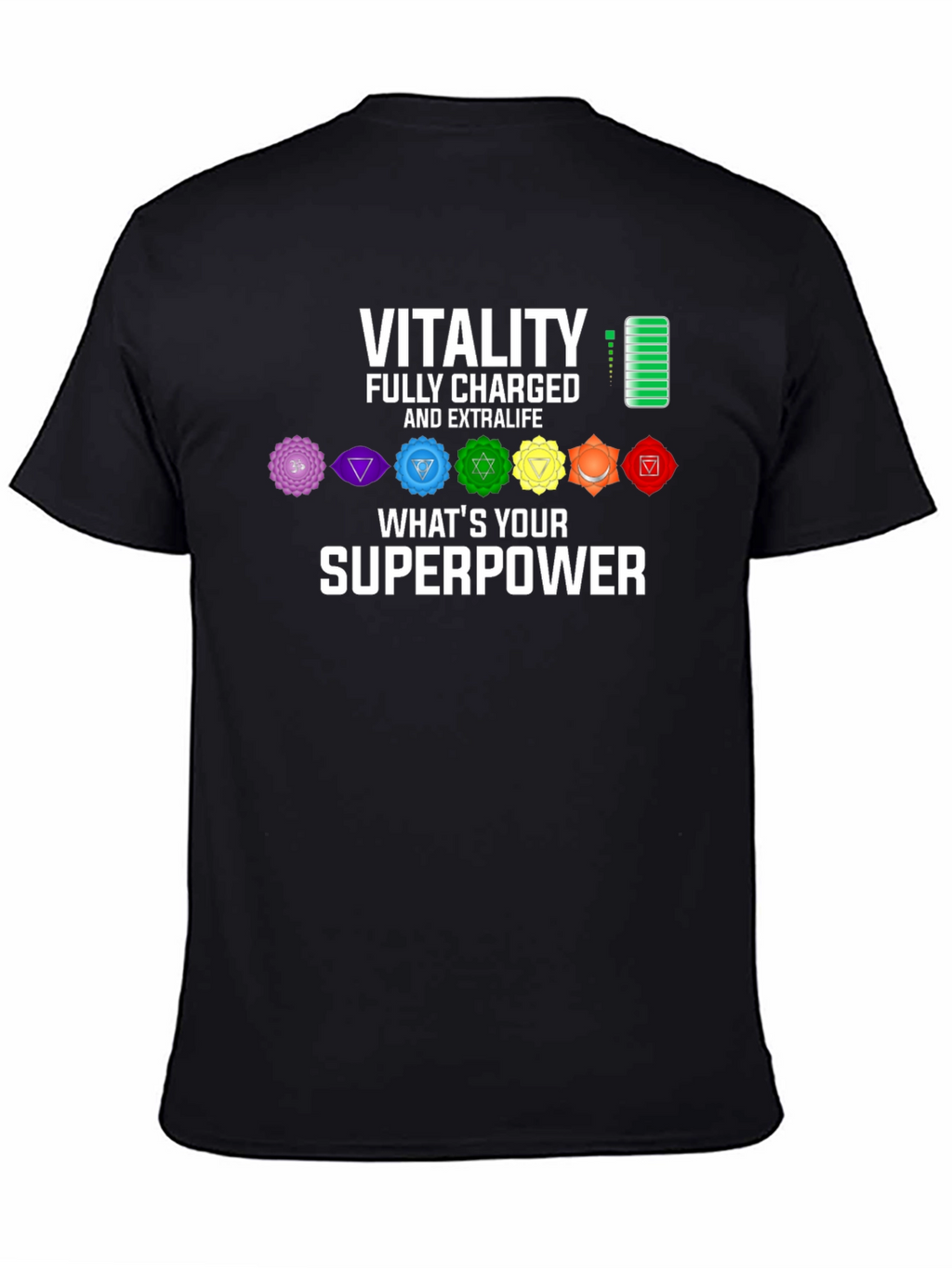 Vitality Chakra Superpower T-Shirt