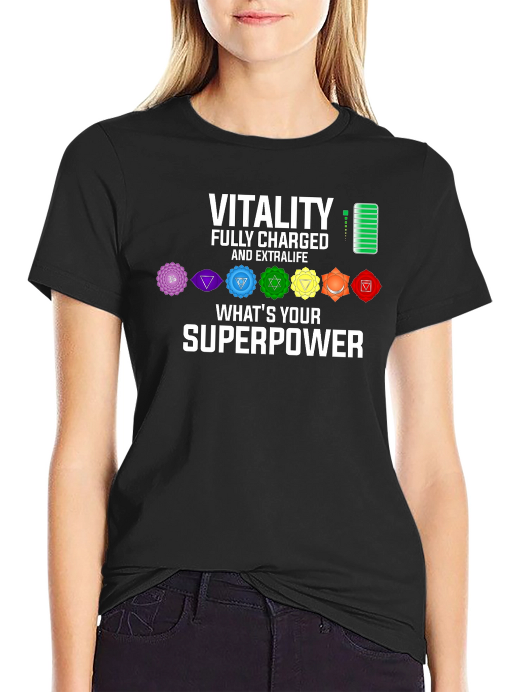 Vitality Chakra Superpower T-Shirt