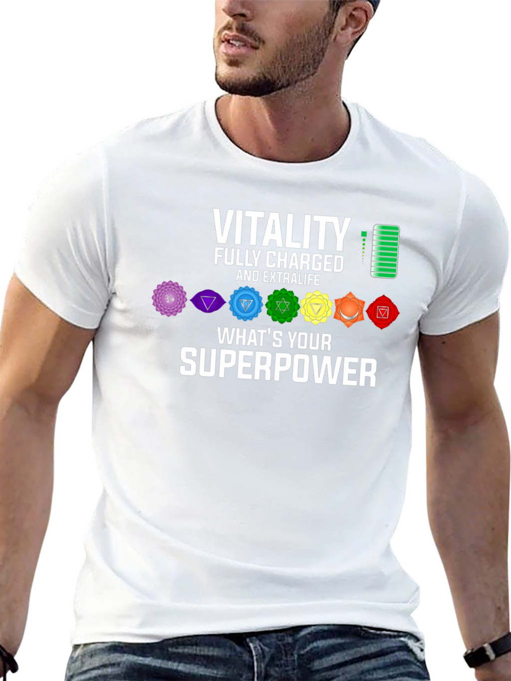 Vitality Chakra Superpower T-Shirt