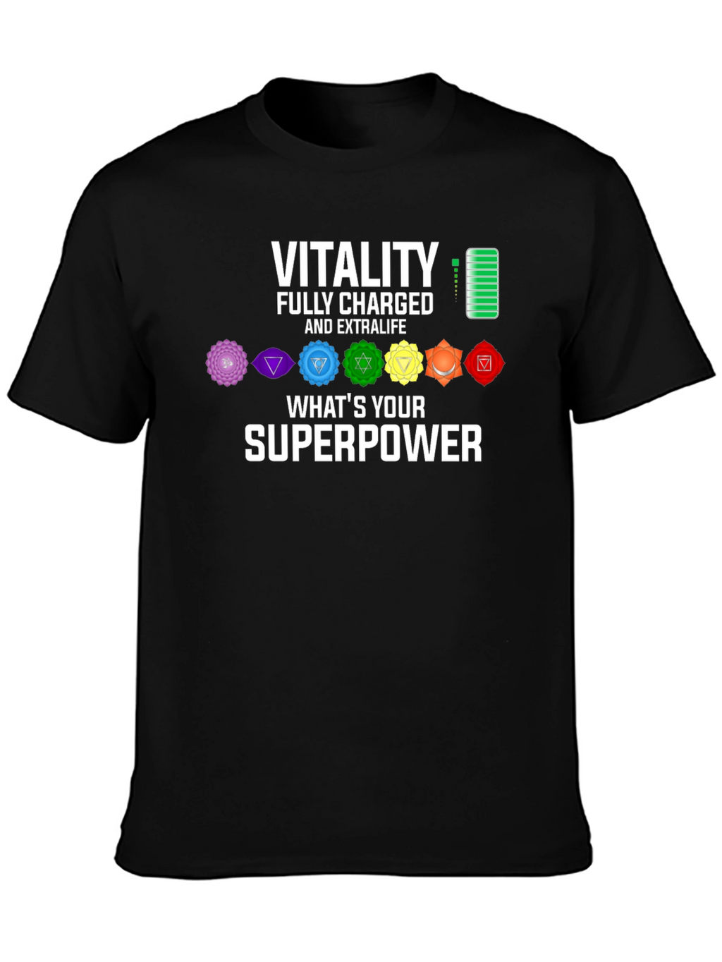 Vitality Chakra Superpower T-Shirt