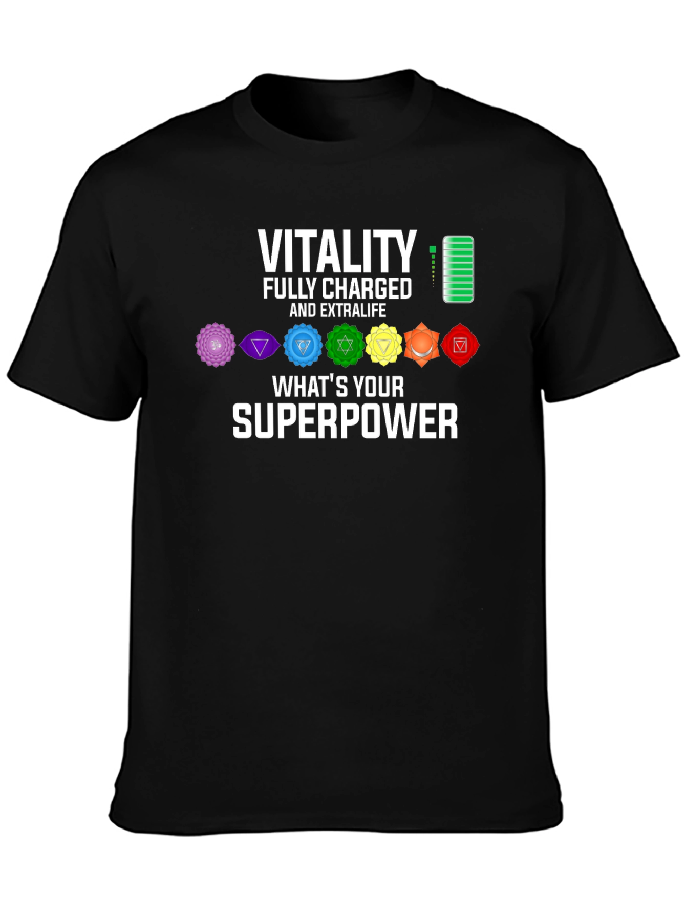 Vitality Chakra Superpower T-Shirt