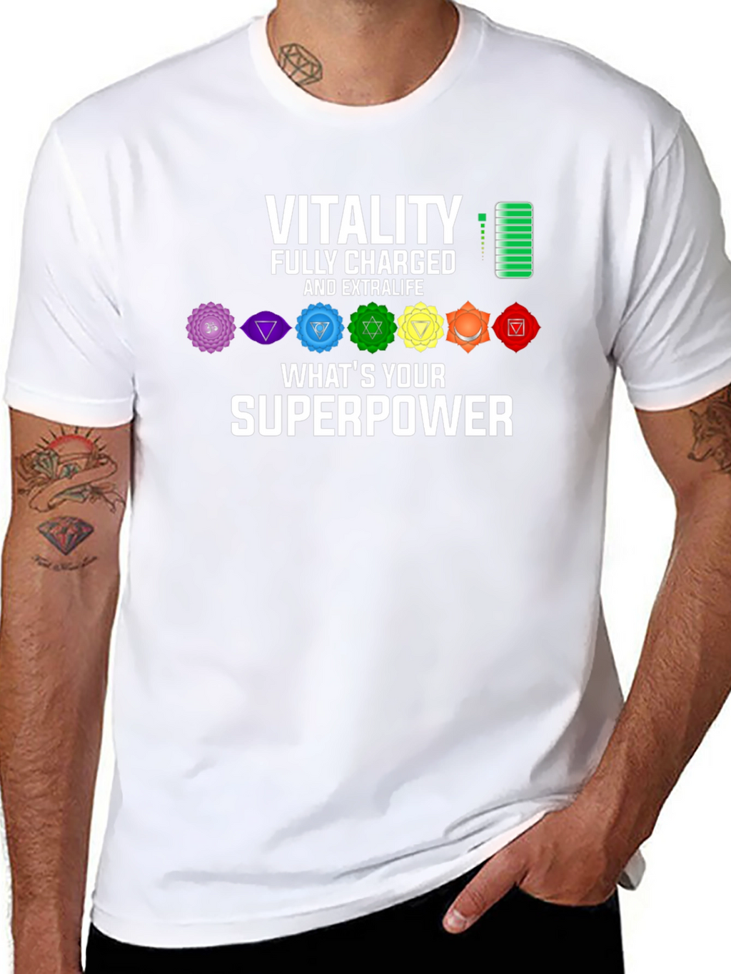 Vitality Chakra Superpower T-Shirt