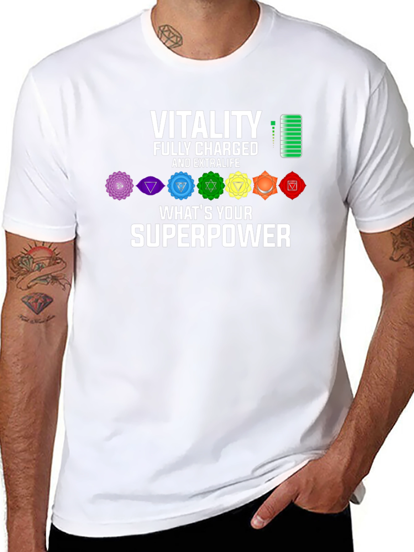 Vitality Chakra Superpower T-Shirt