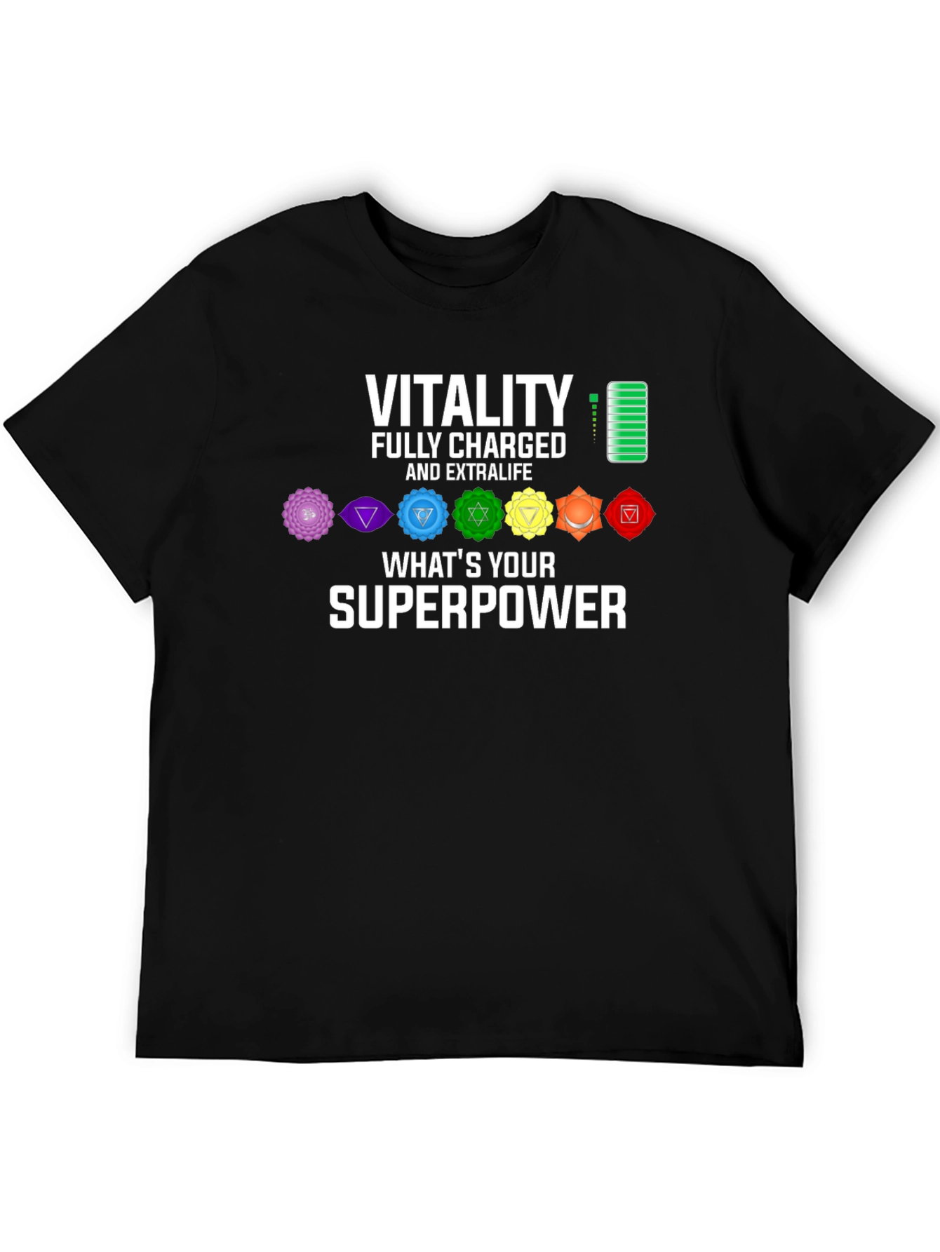 Vitality Chakra Superpower T-Shirt