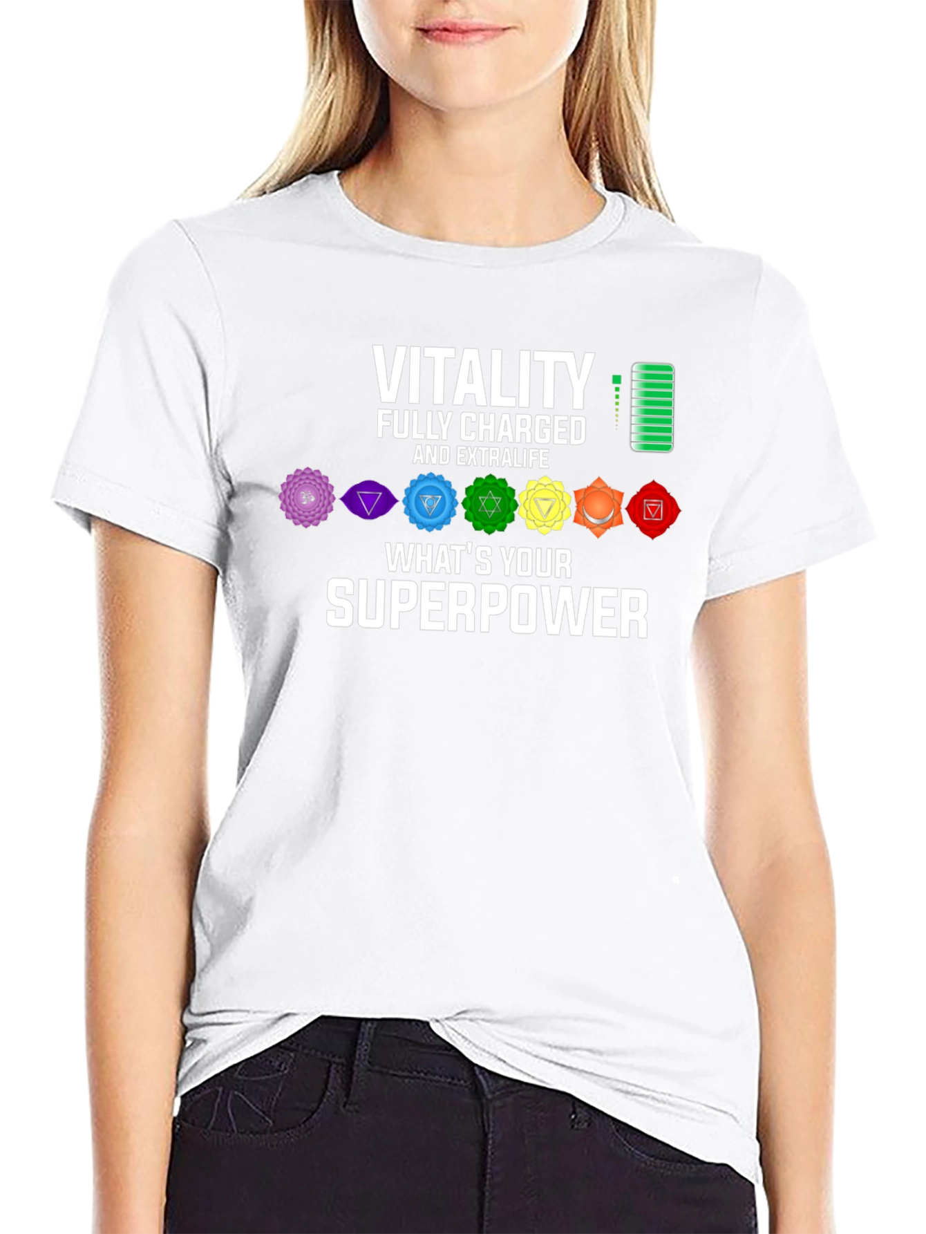 Vitality Chakra Superpower T-Shirt
