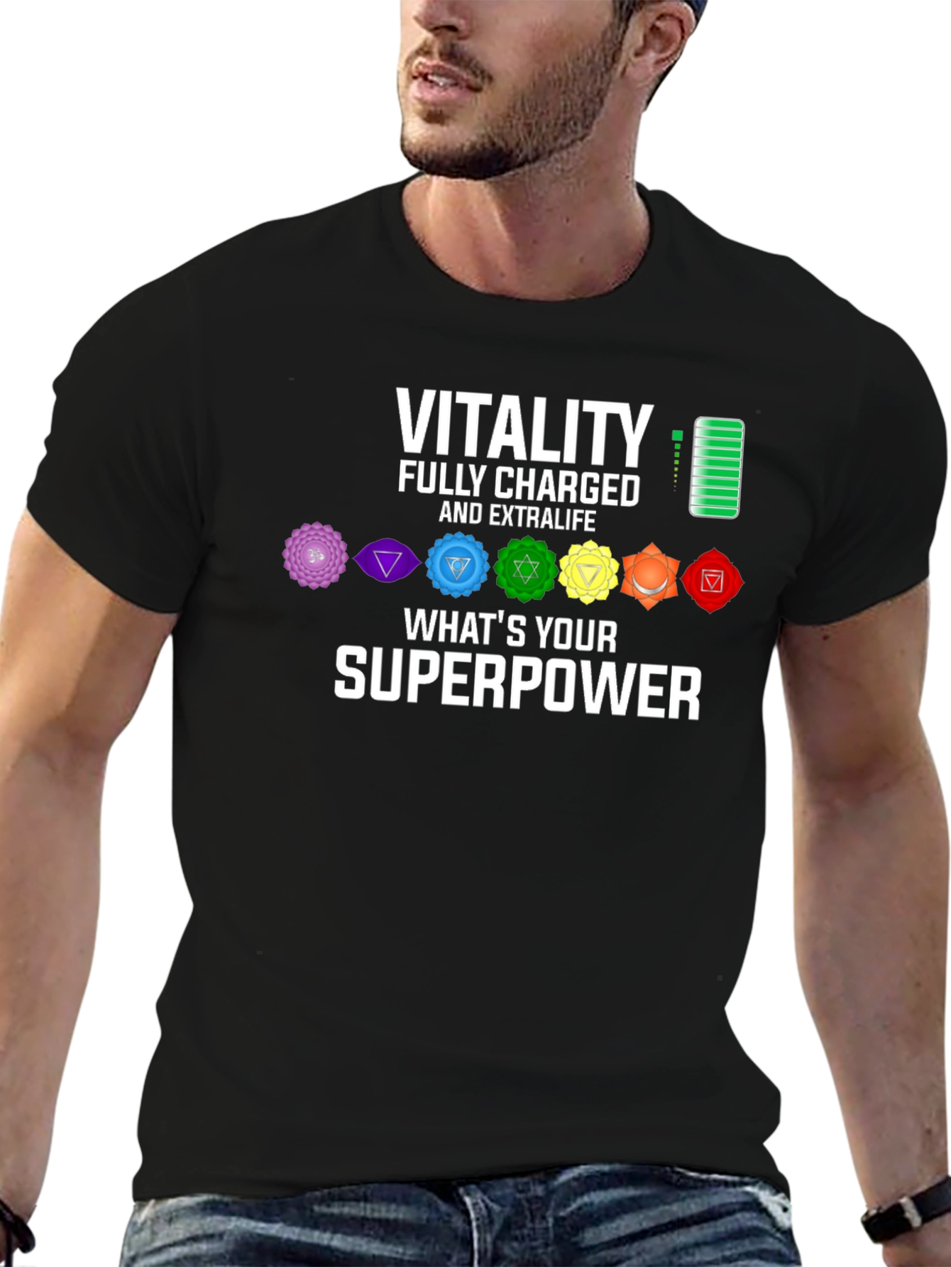 Vitality Chakra Superpower T-Shirt