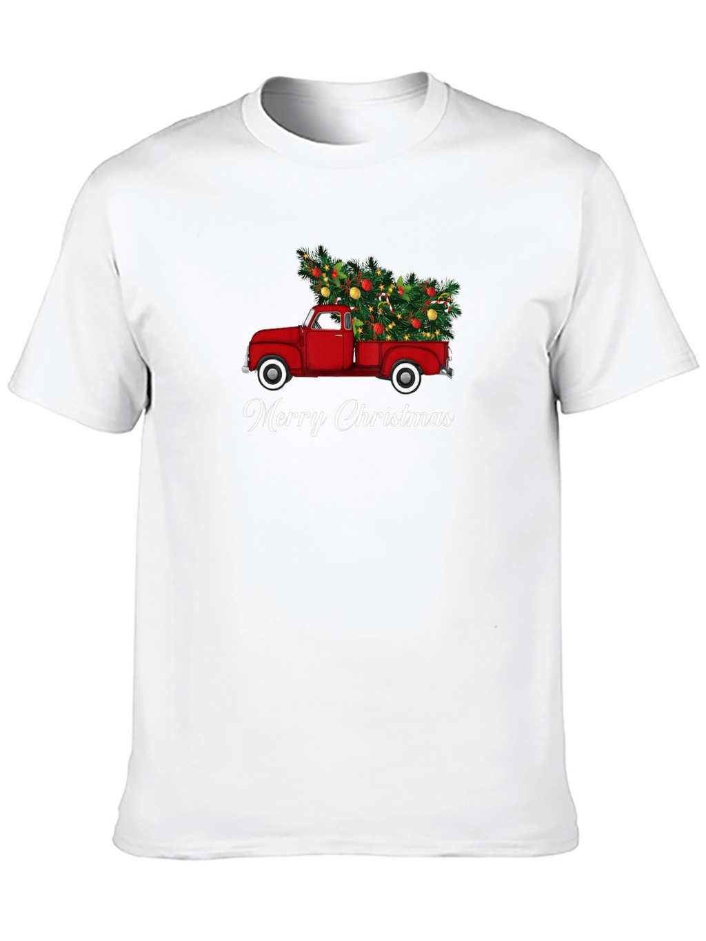 Christmas Truck T-Shirt - Merry Christmas Tee