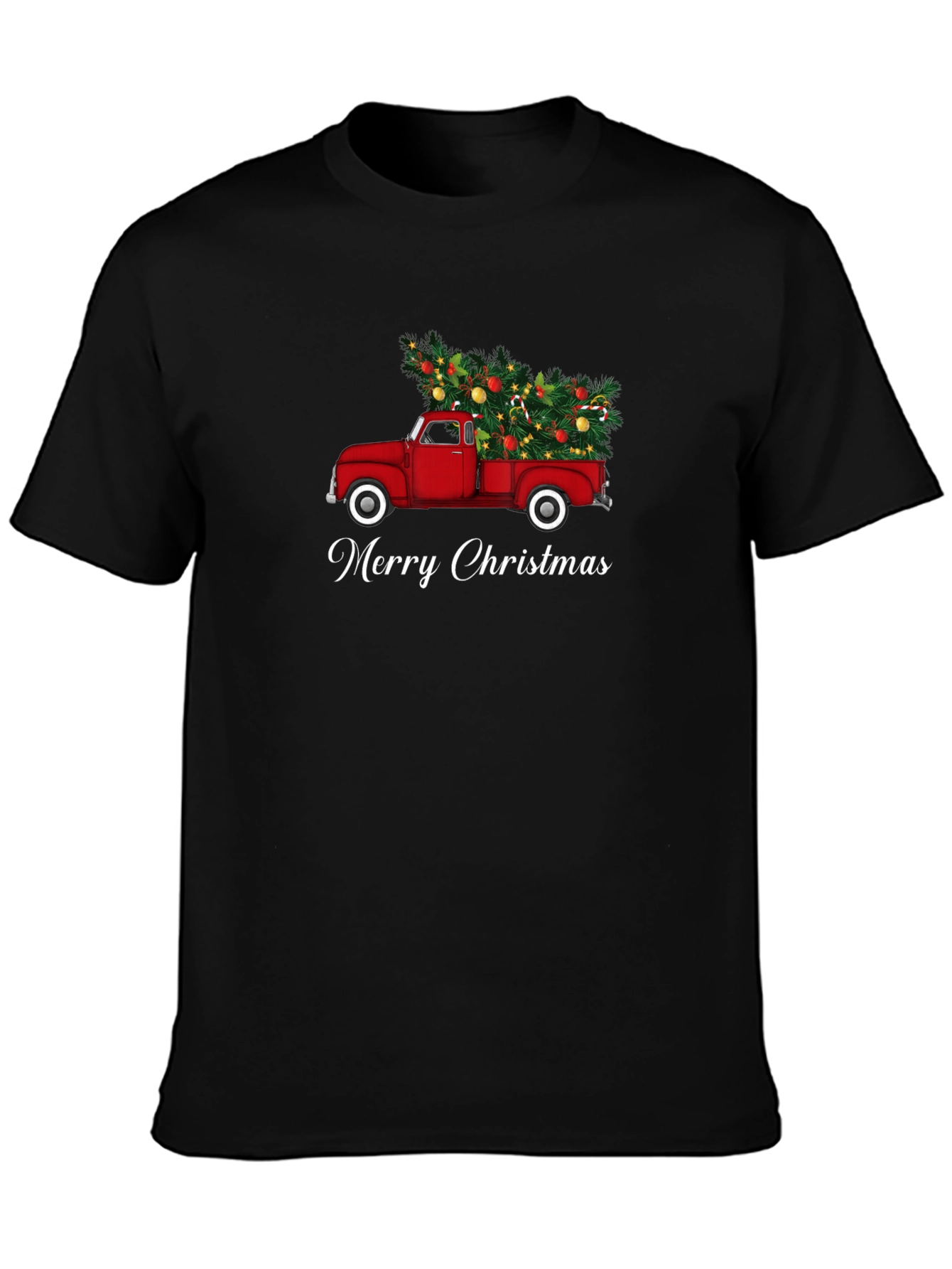 Christmas Truck T-Shirt - Merry Christmas Tee