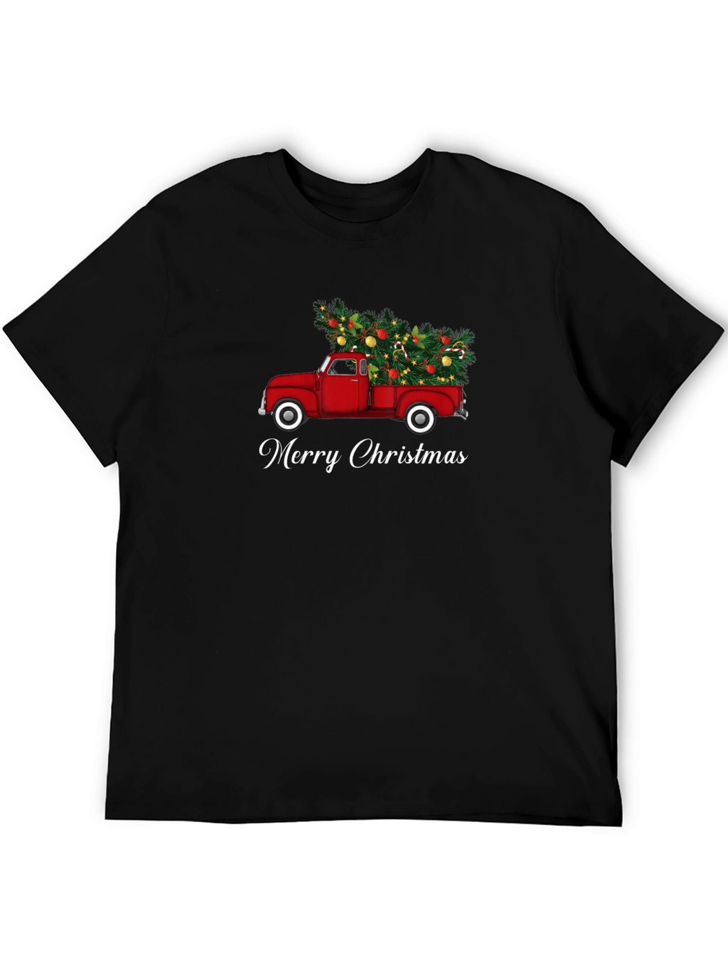 Christmas Truck T-Shirt - Merry Christmas Tee