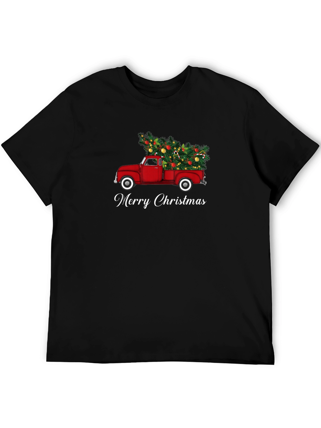 Christmas Truck T-Shirt - Merry Christmas Tee