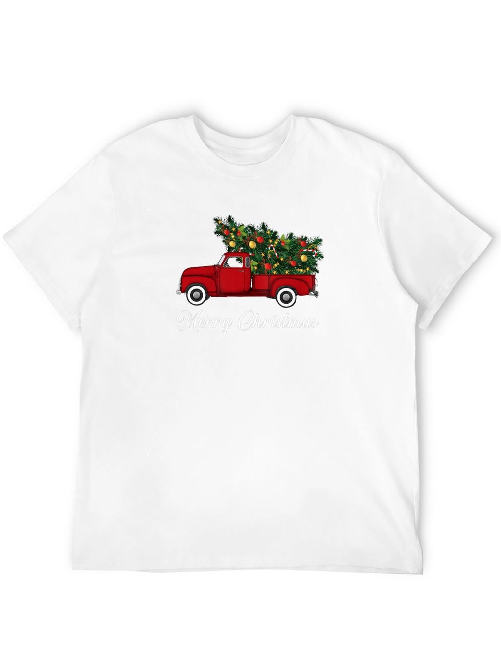 Christmas Truck T-Shirt - Merry Christmas Tee