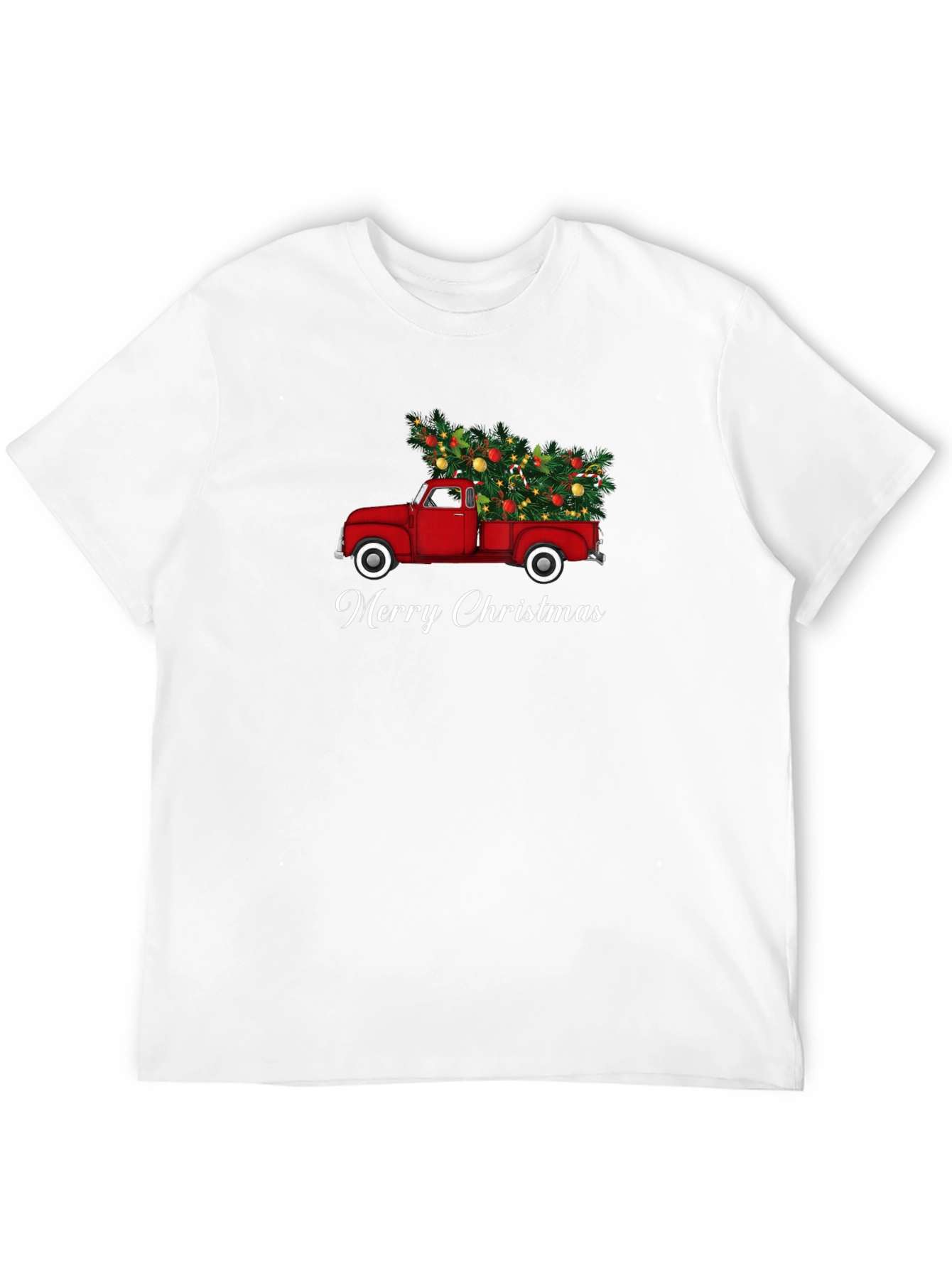 Christmas Truck T-Shirt - Merry Christmas Tee