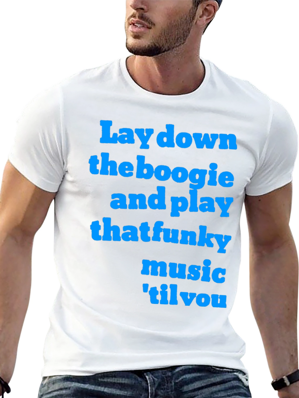 Funky Music T-Shirt - Lay Down the Boogie
