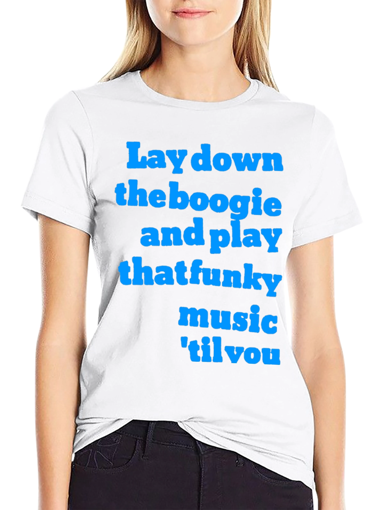 Funky Music T-Shirt - Lay Down the Boogie