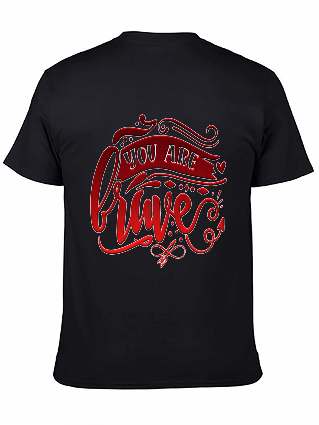 Brave Graphic Tee - Stylish & Inspiring!