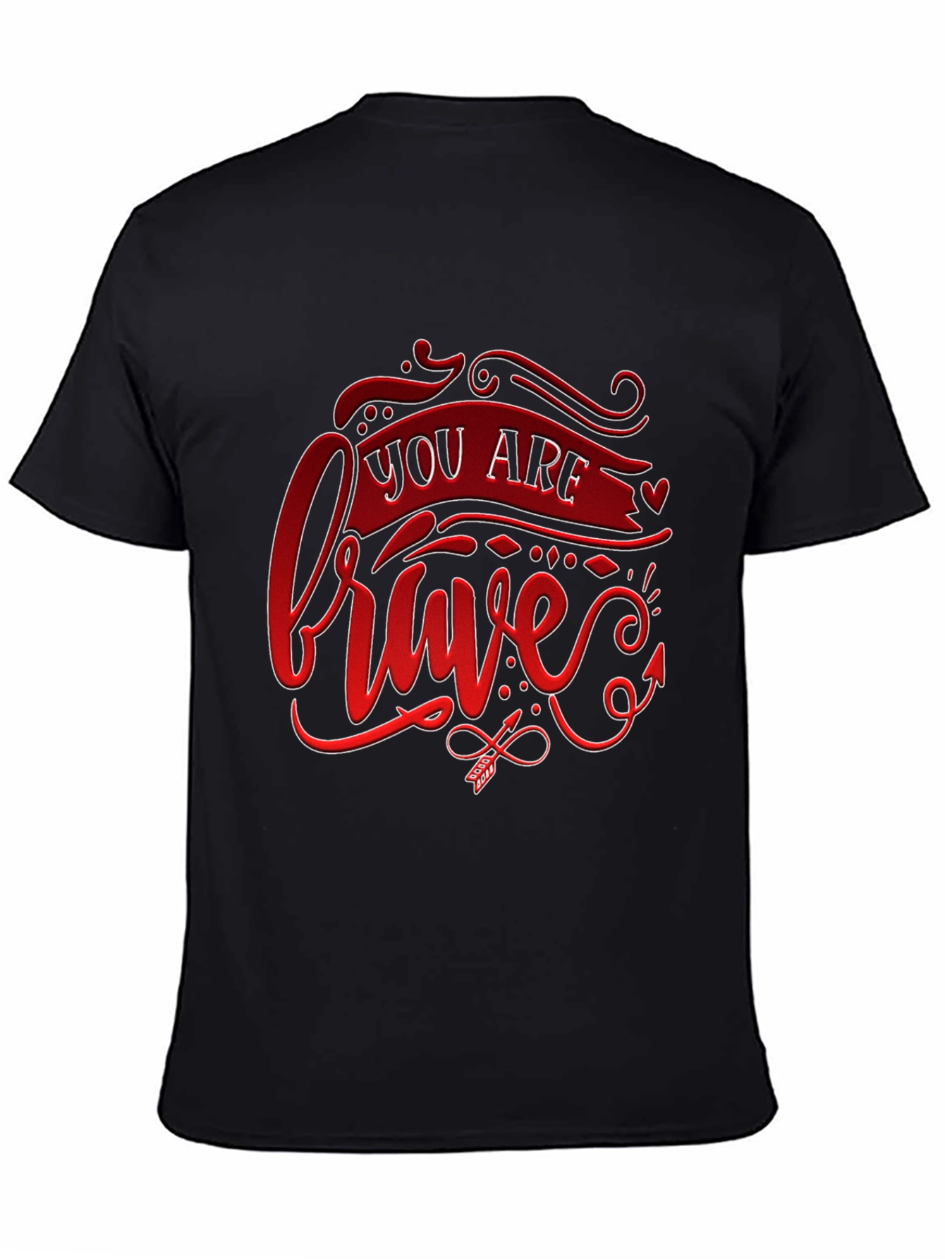 Brave Graphic Tee - Stylish & Inspiring!