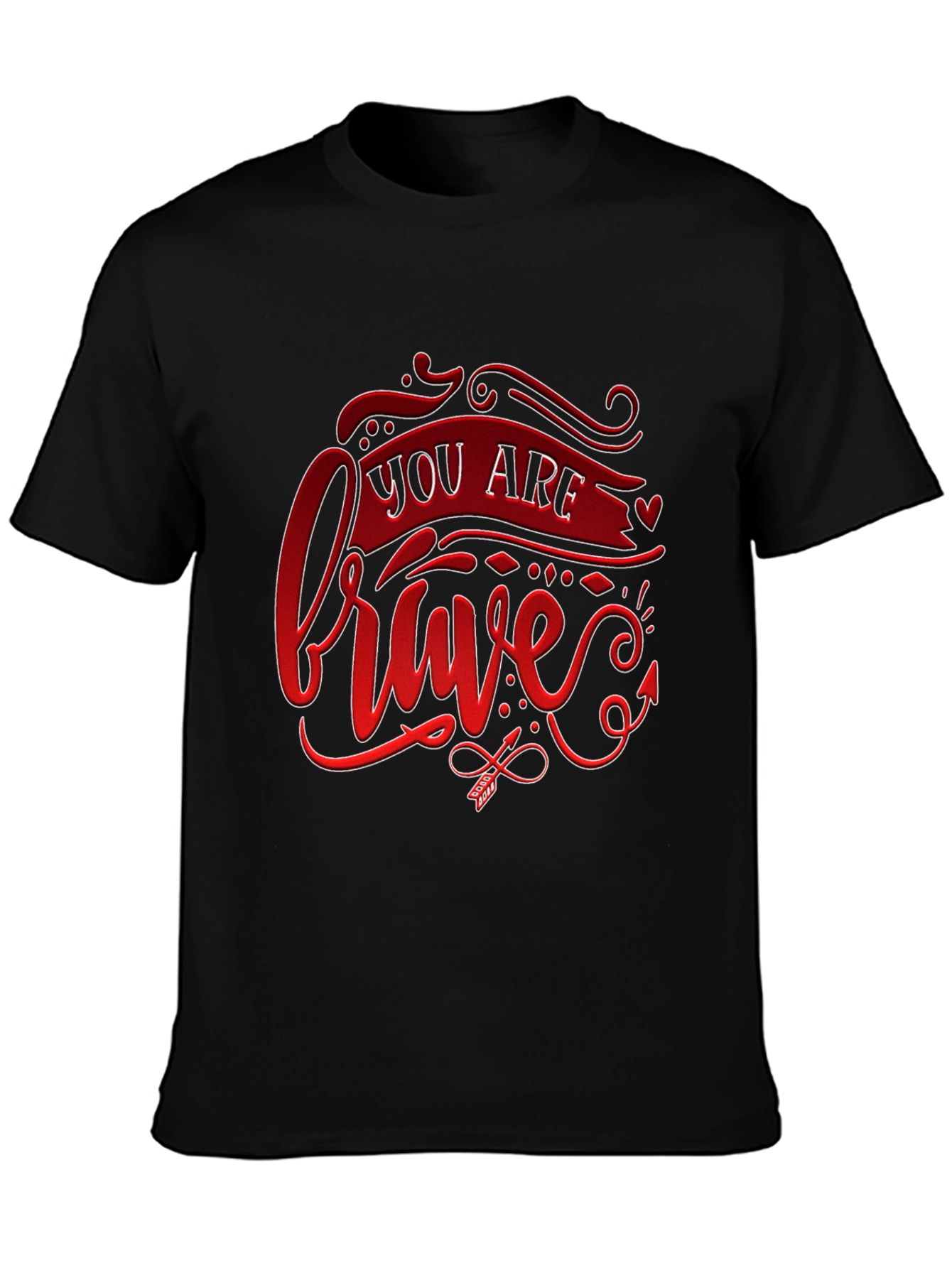 Brave Graphic Tee - Stylish & Inspiring!