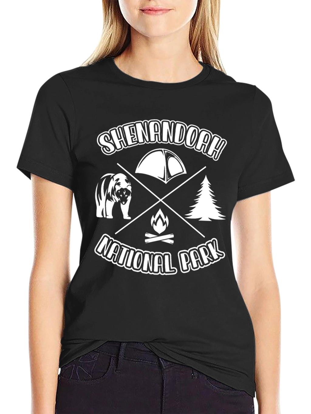 Shenandoah National Park Black T-Shirt
