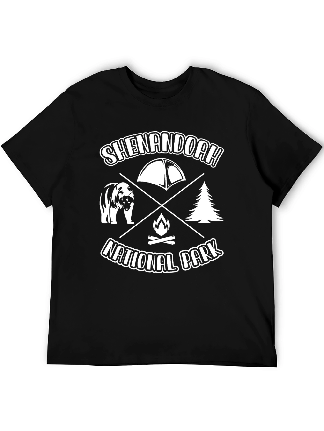 Shenandoah National Park Black T-Shirt