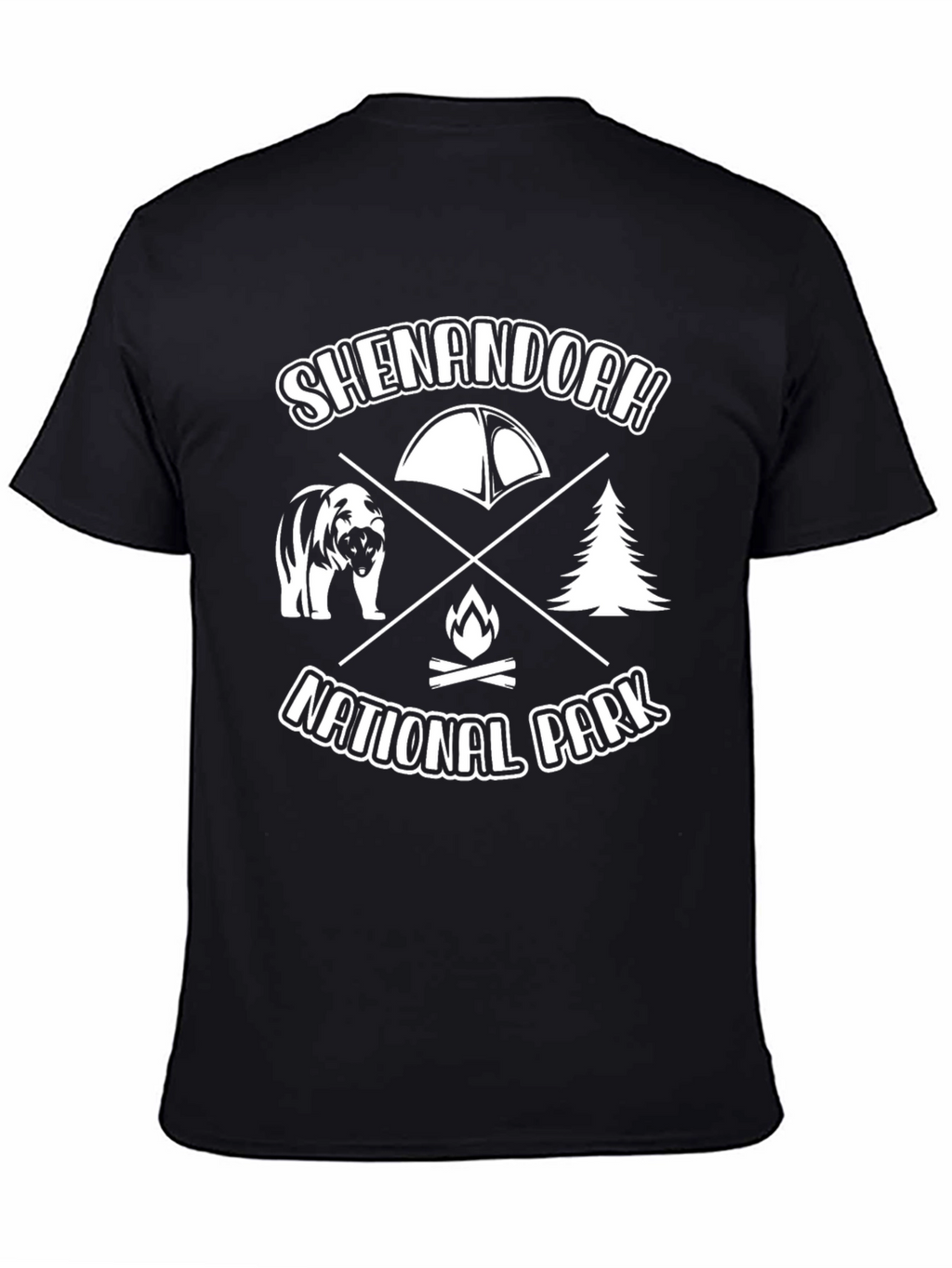 Shenandoah National Park Black T-Shirt
