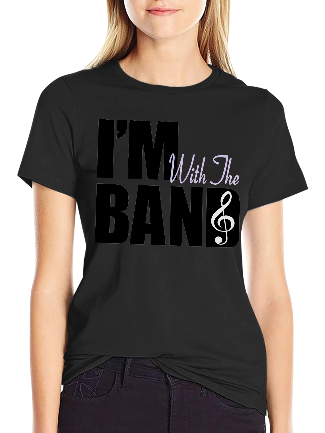 Im With The Band Graphic Tee - Music Lover T-Shirt