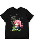 Anime Girl Dandelion T-Shirt