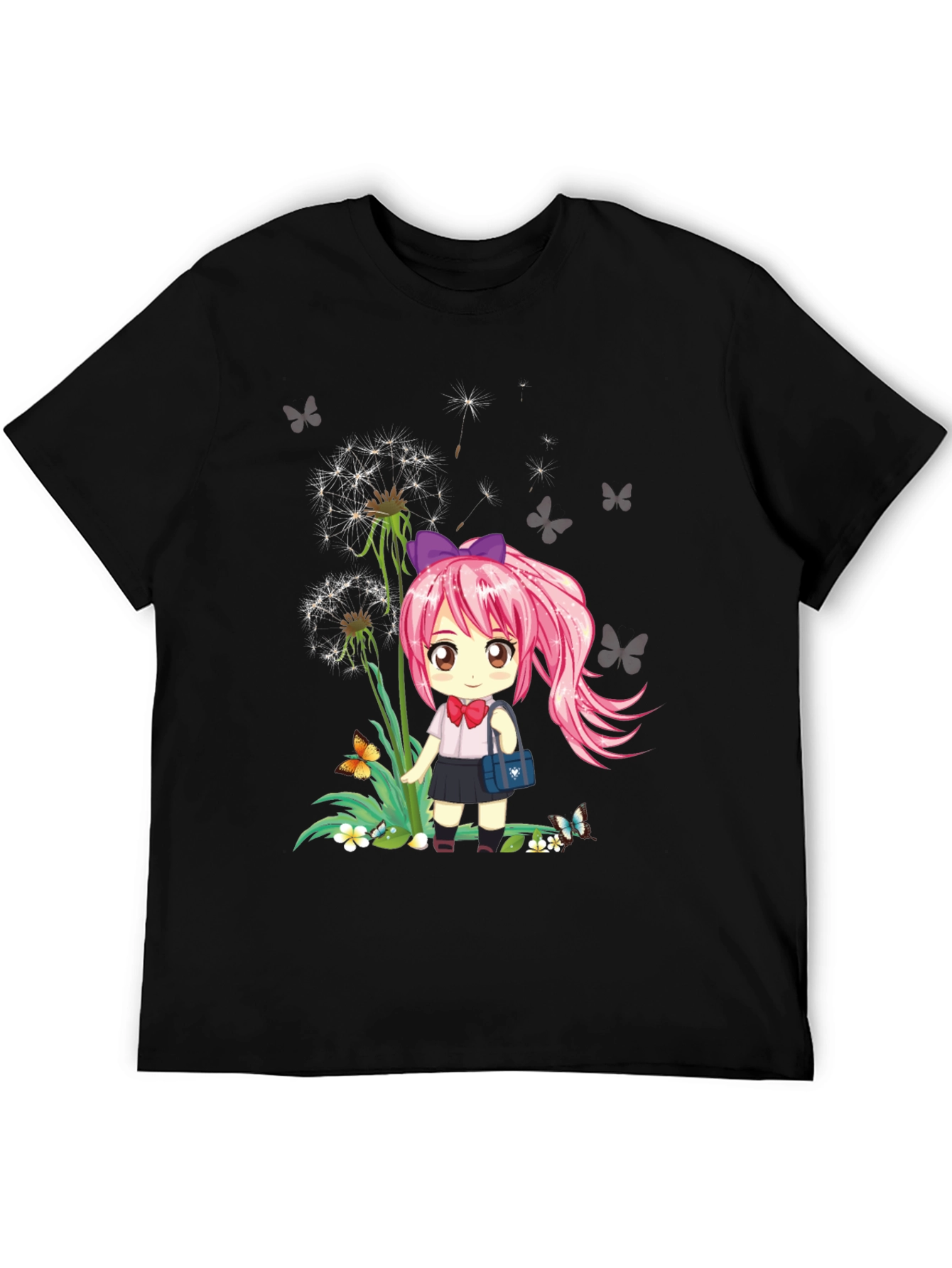 Anime Girl Dandelion T-Shirt