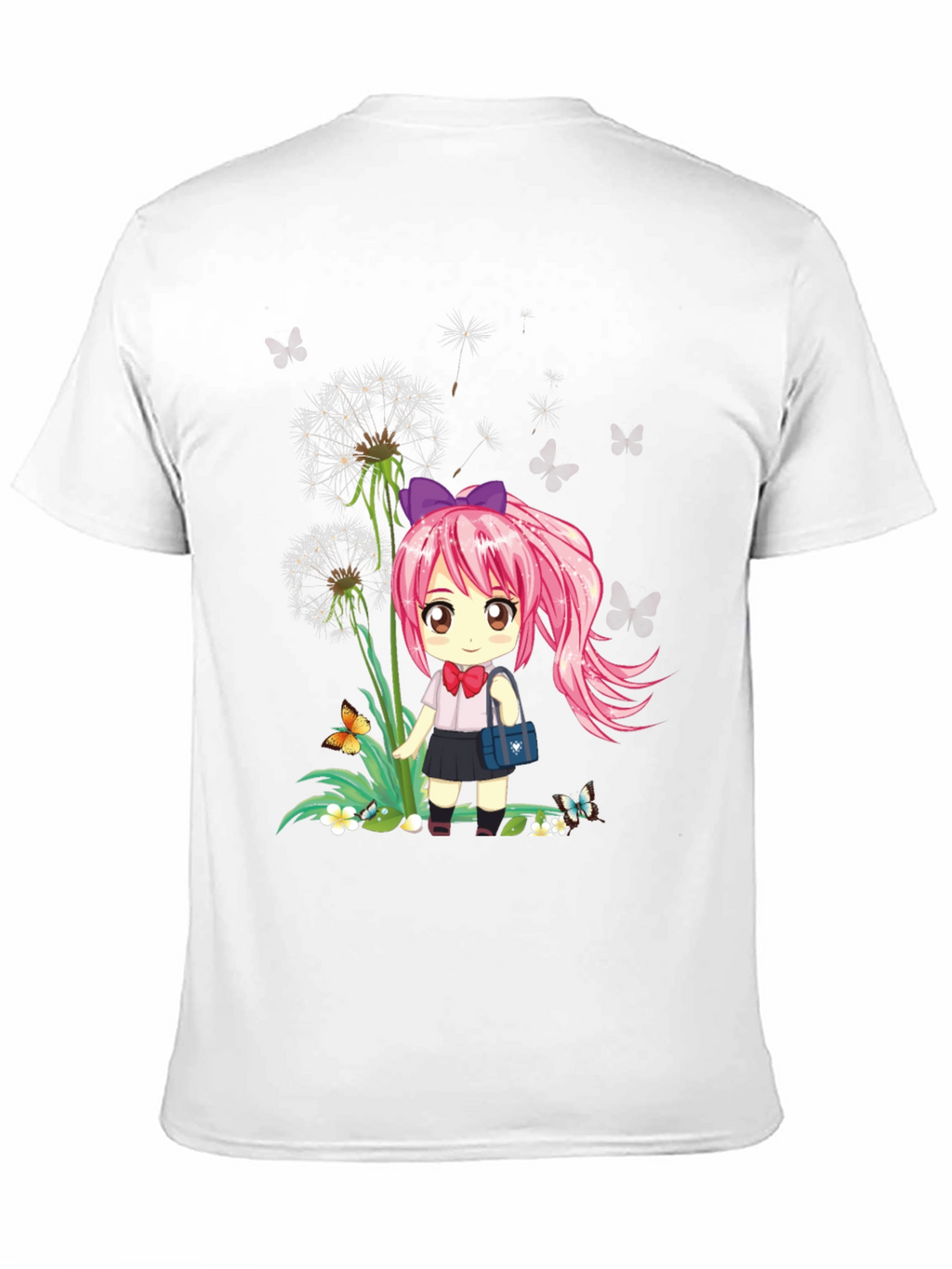 Anime Girl Dandelion T-Shirt