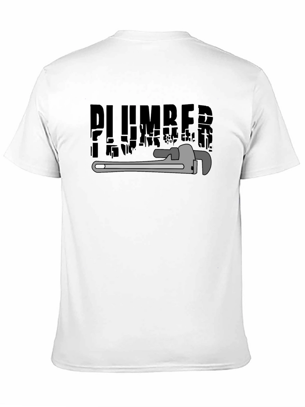 Plumber Graphic T-Shirt - Black