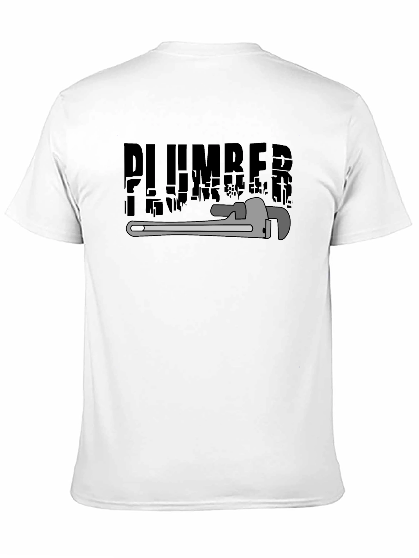 Plumber Graphic T-Shirt - Black