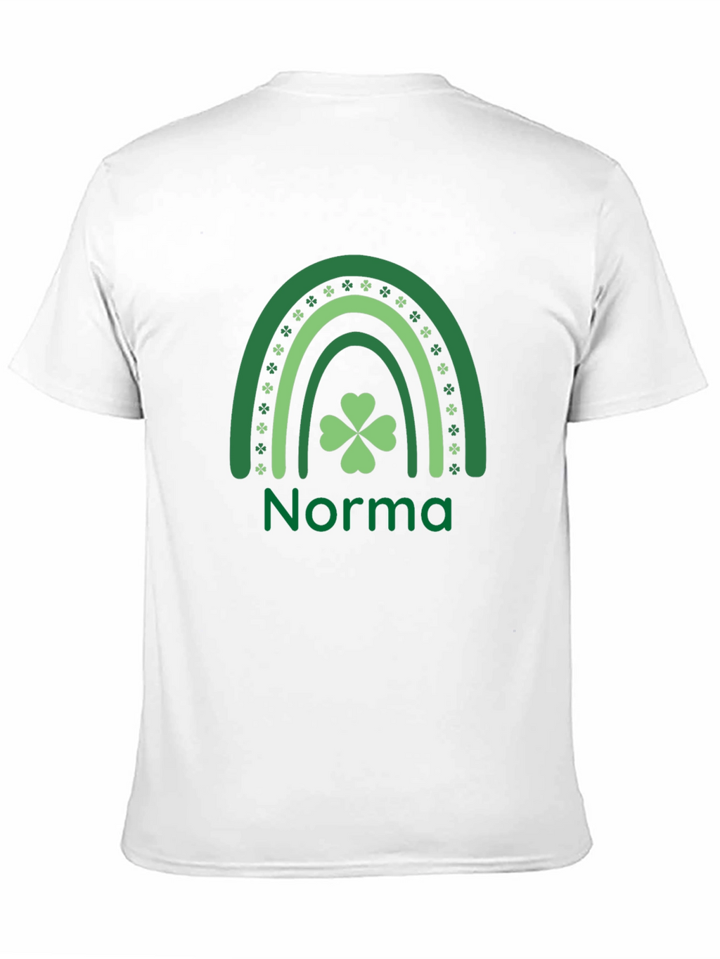 Norma Shamrock Rainbow St. Patricks Day T-Shirt