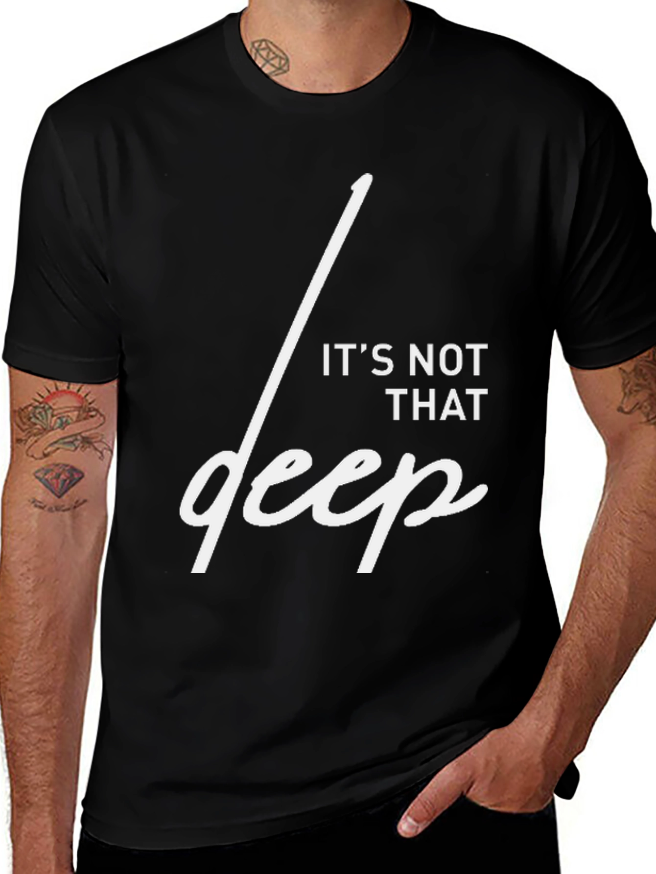 Its Not That Deep Graphic T-Shirt