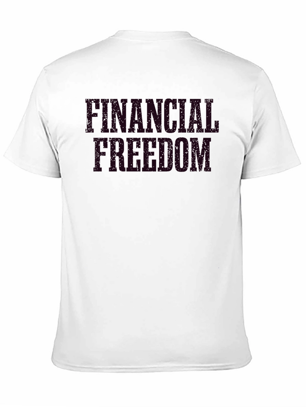 Financial Freedom Black T-Shirt