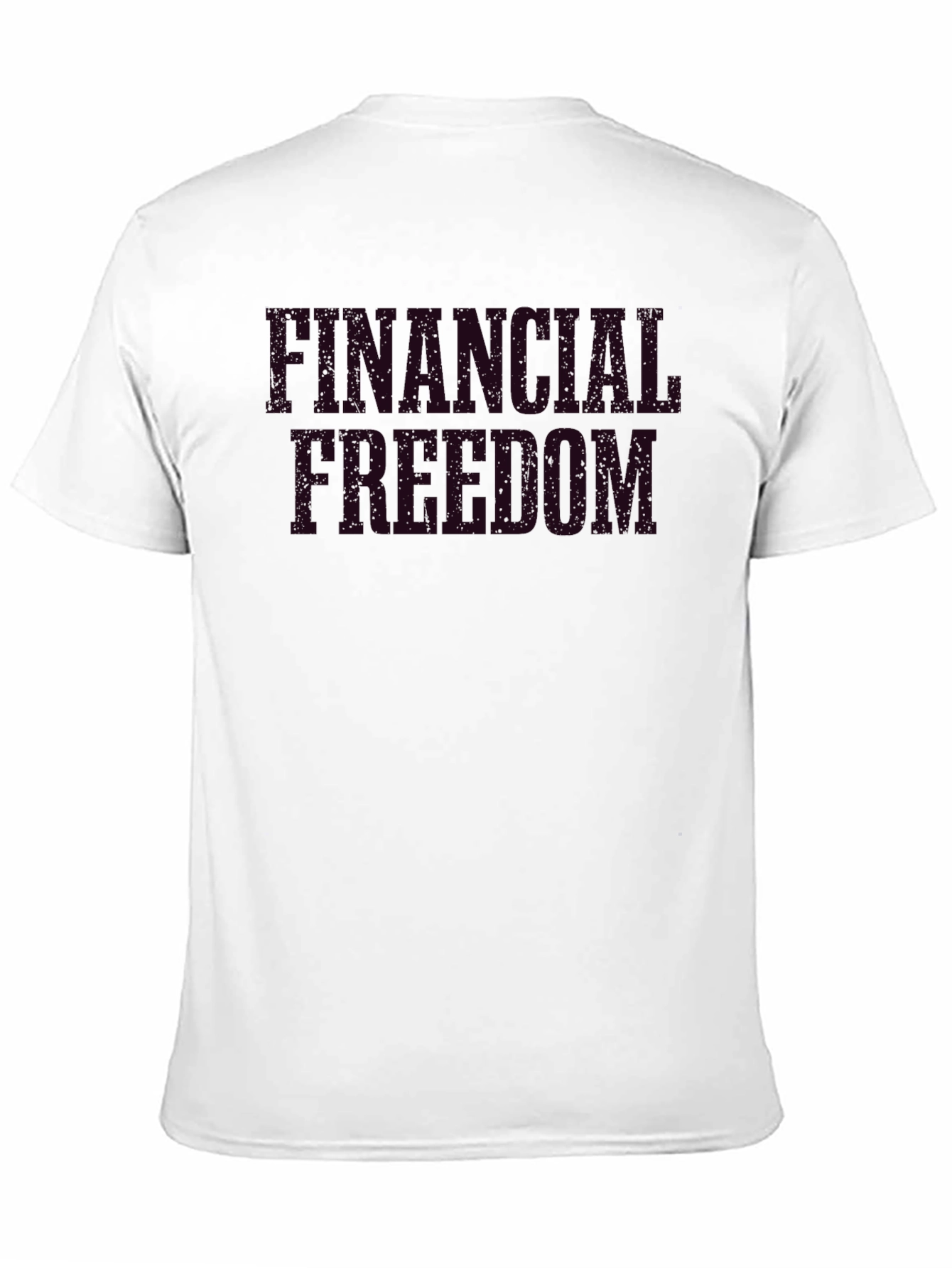 Financial Freedom Black T-Shirt