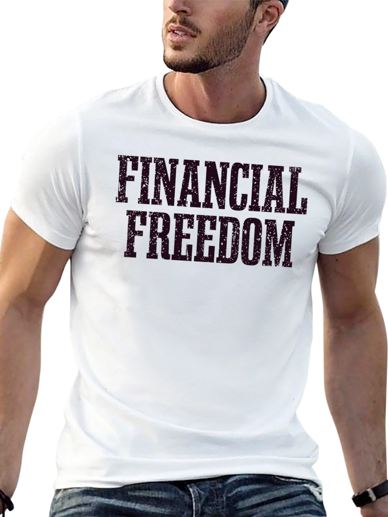 Financial Freedom Black T-Shirt