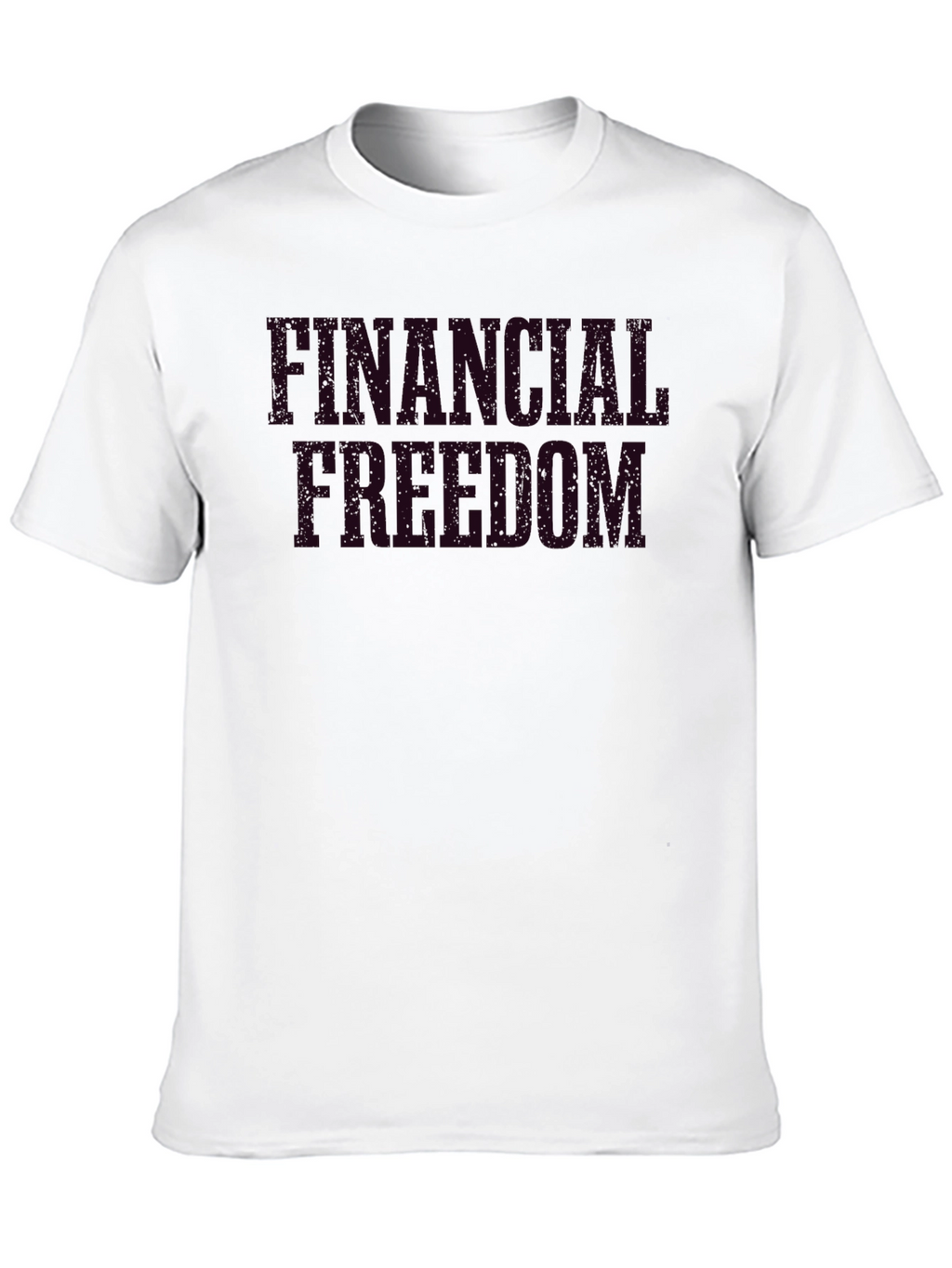 Financial Freedom Black T-Shirt
