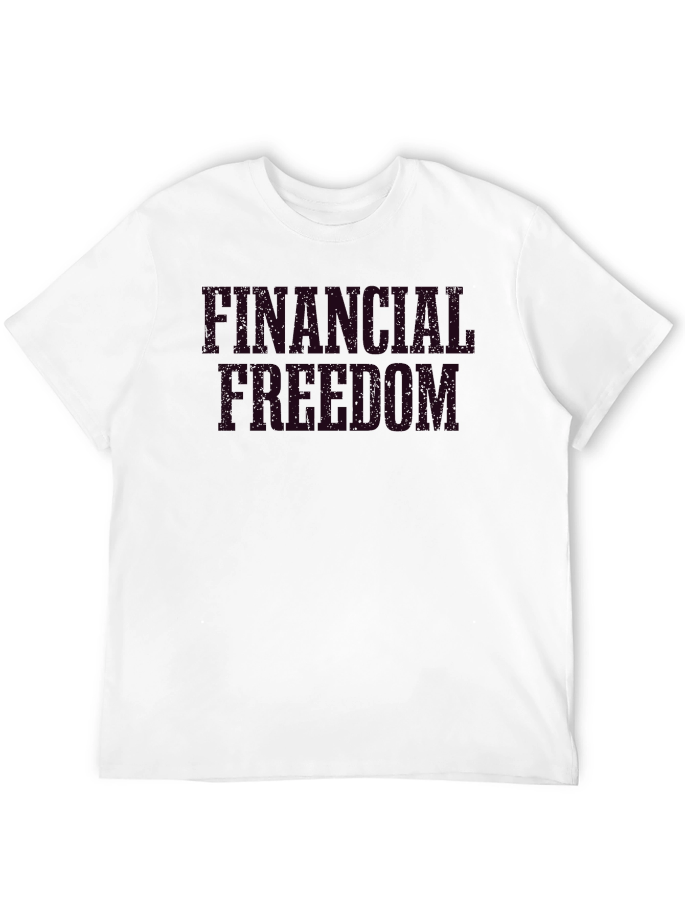 Financial Freedom Black T-Shirt