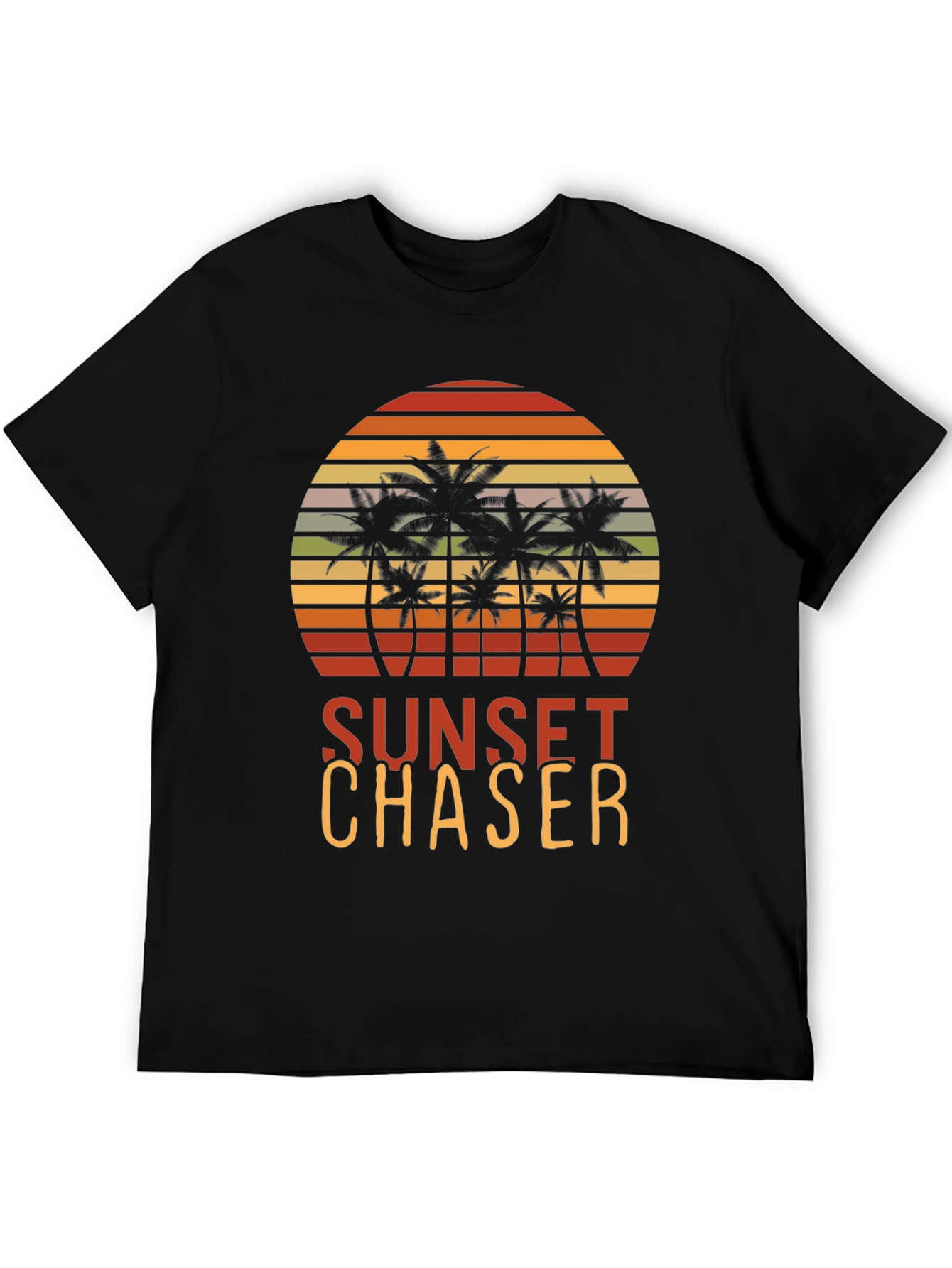 Sunset Chaser Palm Tree Graphic Tee