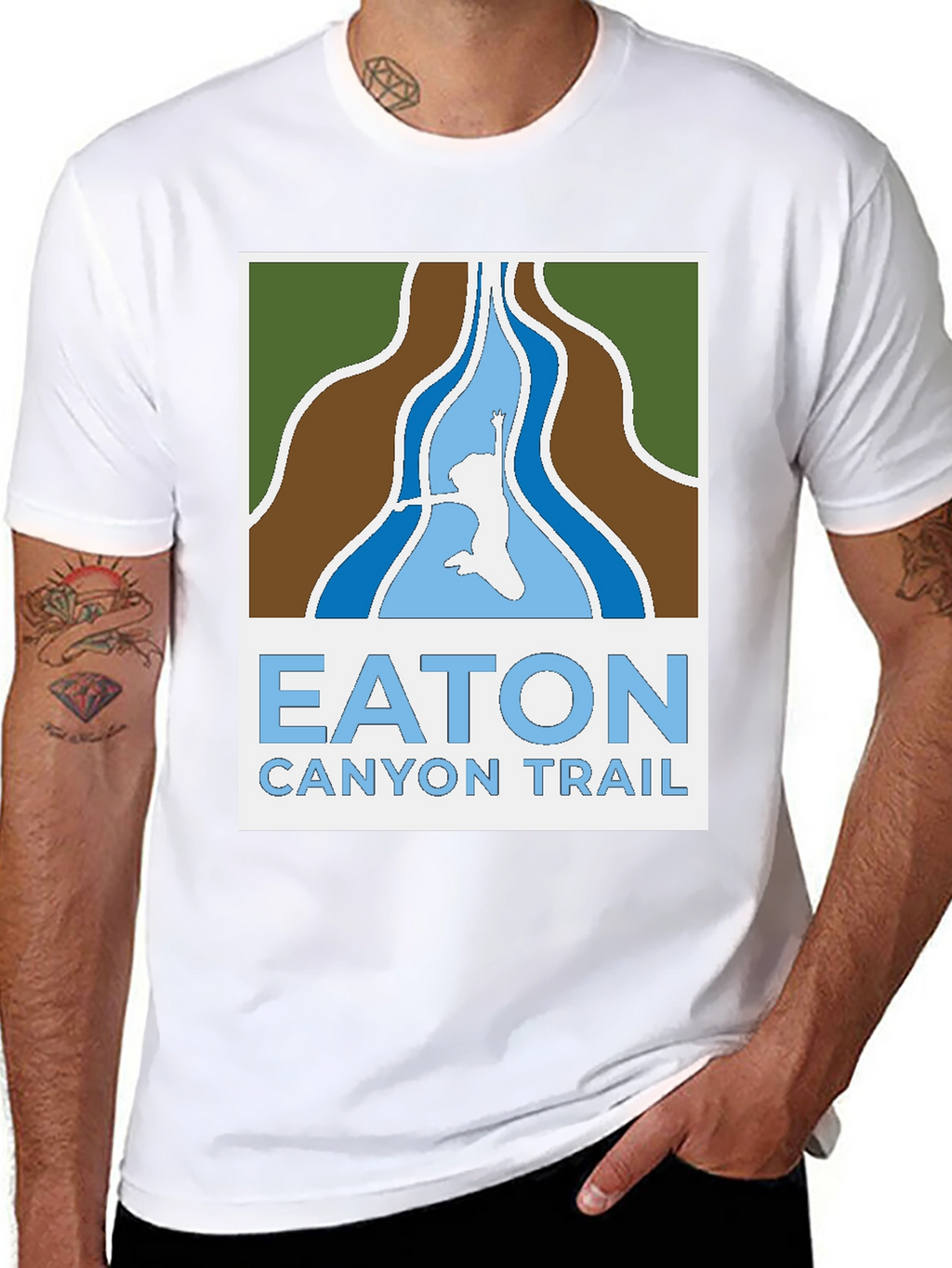 Eaton Canyon Trail T-Shirt - Nature Hiking Apparel
