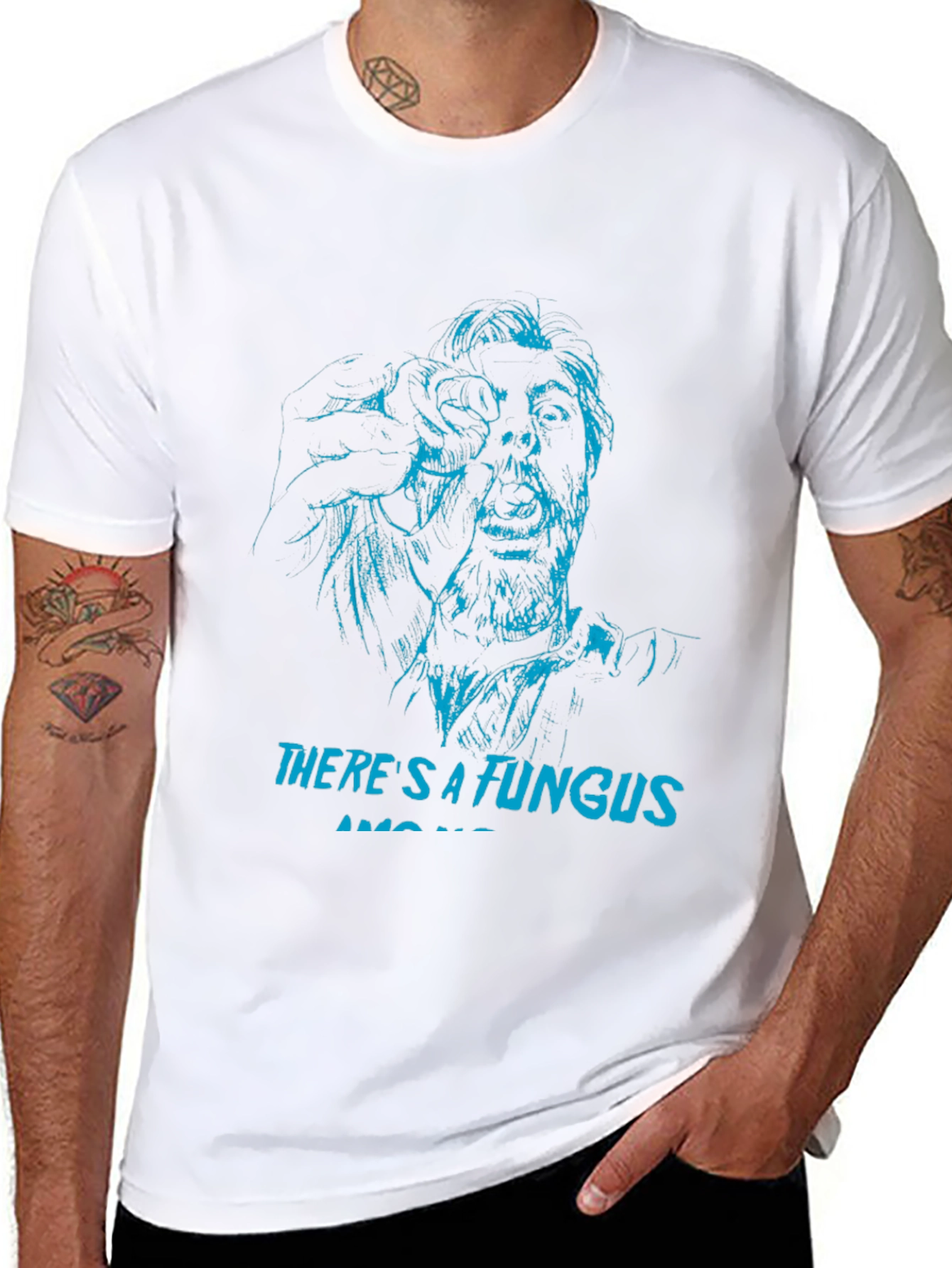 Theres a Fungus Among Us T-Shirt - Black