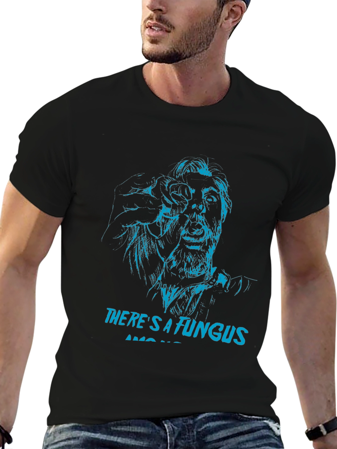 Theres a Fungus Among Us T-Shirt - Black