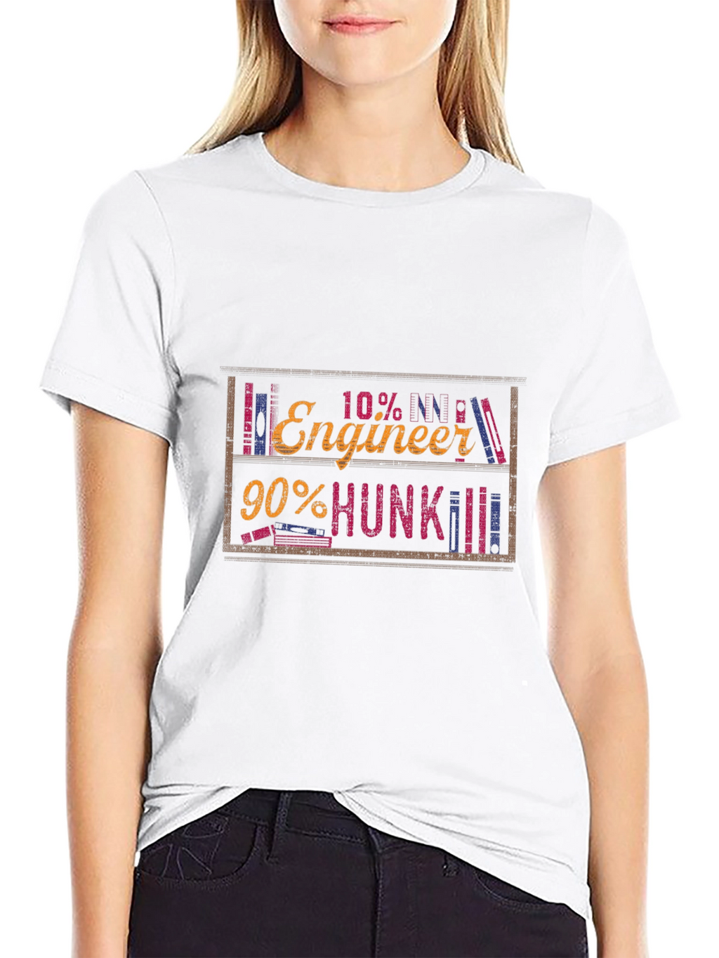 Engineer Hunk Funny Graphic Tee