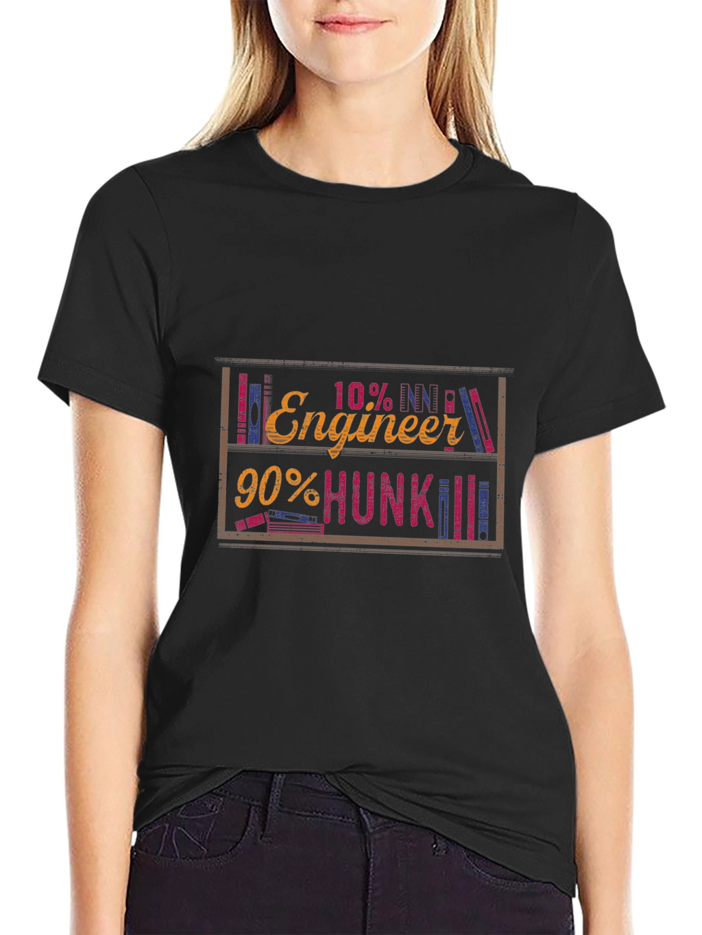 Engineer Hunk Funny Graphic Tee