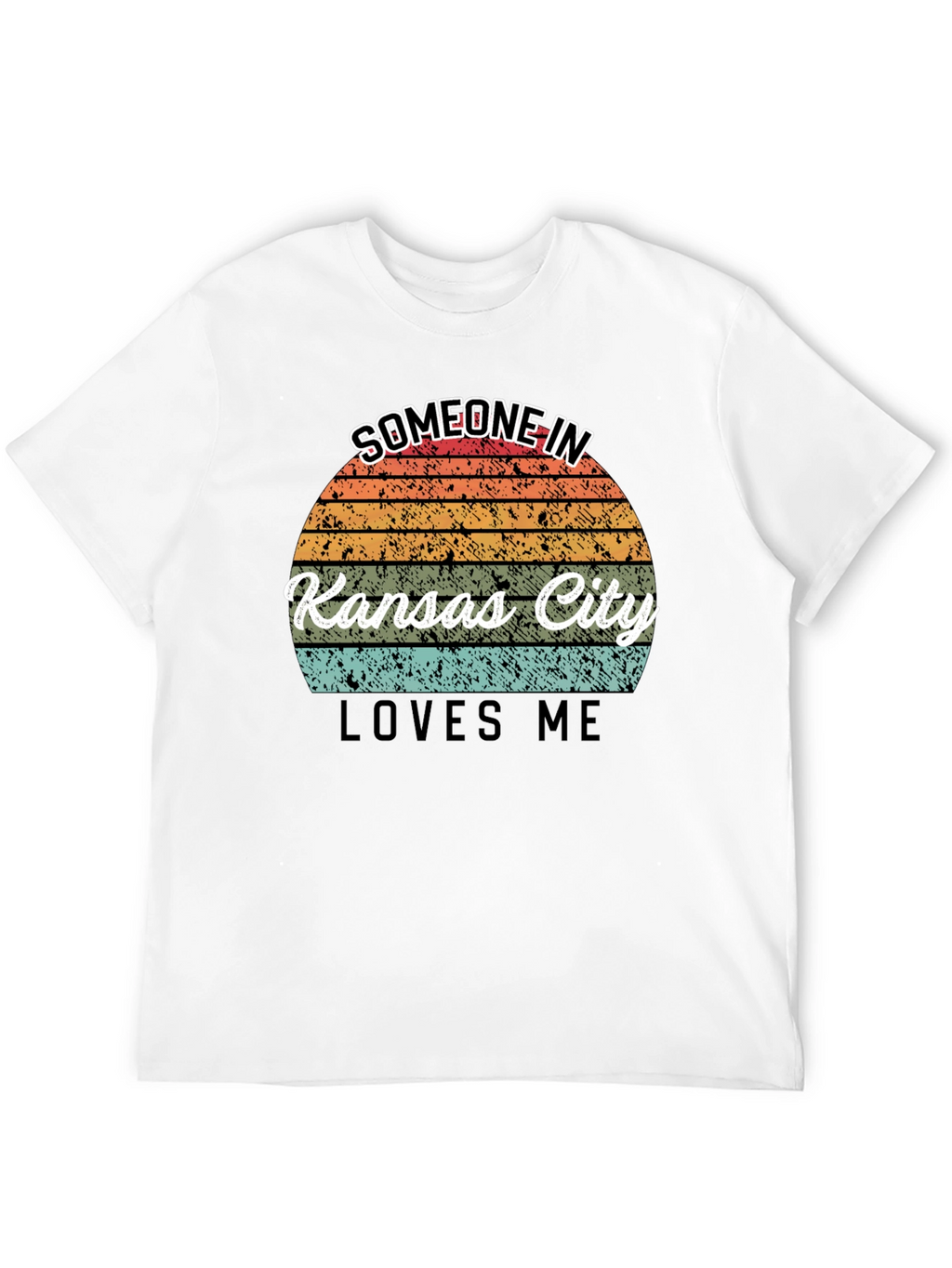 Kansas City Retro Sunset Graphic T-Shirt