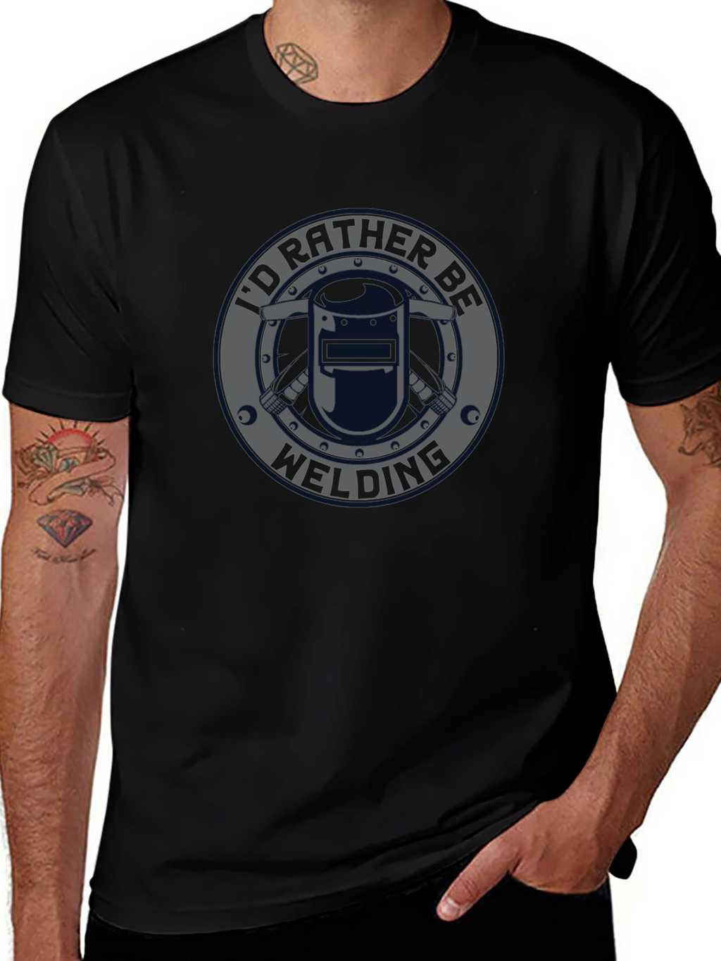 Id Rather Be Welding T-Shirt